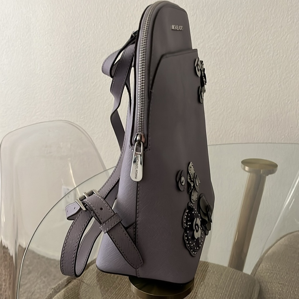 MICHAEL Michael Kors LG Emmy Backpack Lilac - Picture 10 of 12